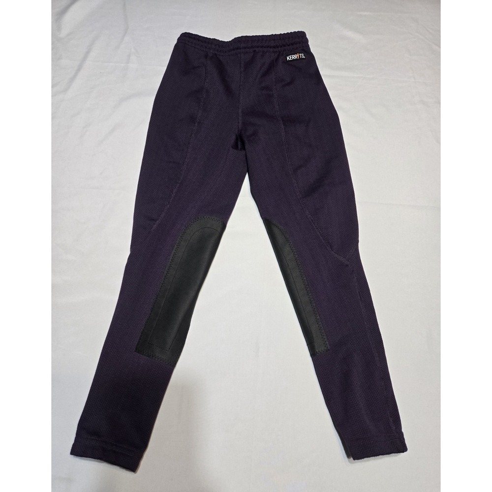 Kerrits Youth Riding Breeches Tights Pants Girls Size Small Equestrian Purple
